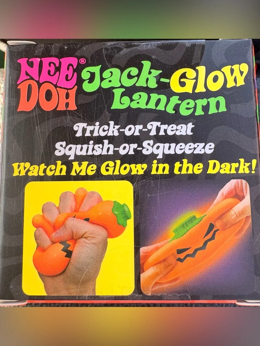 NeeDoh Jack-Glow Lantern - Green Schylling